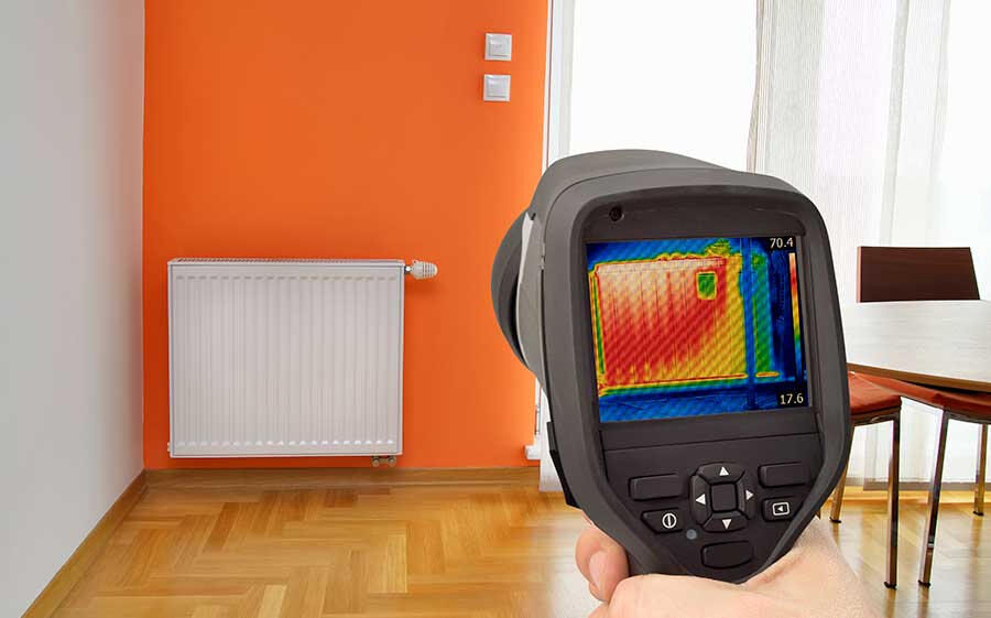 Thermal imaging survey of a London property – building performance and damp assessment by Alpha Performance Solutions